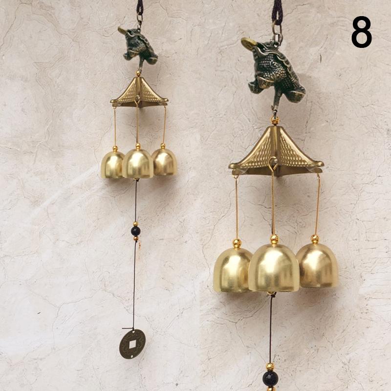 Antique Wind Chime Copper Yard Garden Outdoor Living Decoration Metal Wind Chime