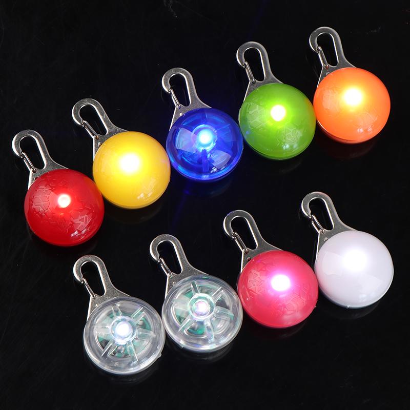 Clip-On Dog Collar Led Lights For Waterproof Safety Night Walking Pet Cat Dog