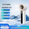 2025 Turbo Mini Handheld Cooling Fan with 100-Speed Stepless Adjustment