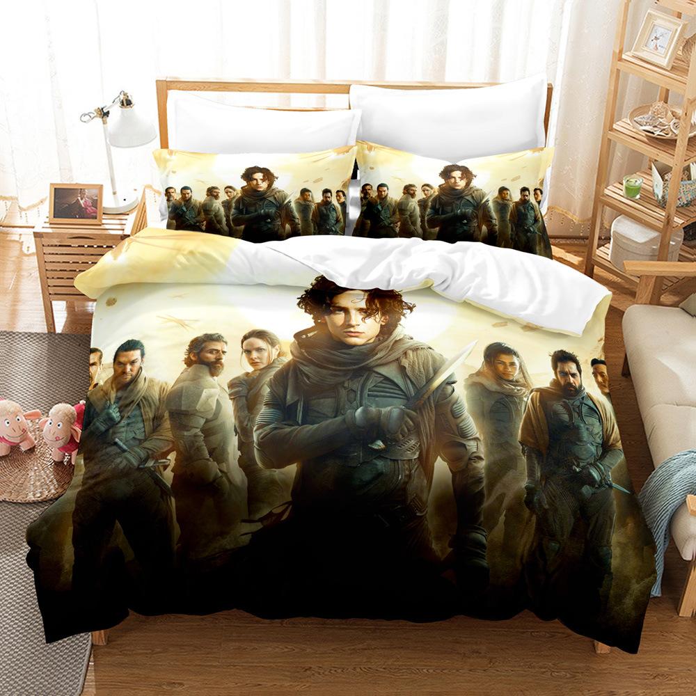 Dune Bedding Set Single Twin Full Queen King Size Desert Bed Set Aldult Kid Bedroom Duvet Cover Sets 3D Print 014