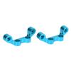 2Pcs RC Metall Upper Suspension Arm Halterung für Tamiya TT02 1/10 RC Auto Upgrade PartsBlue