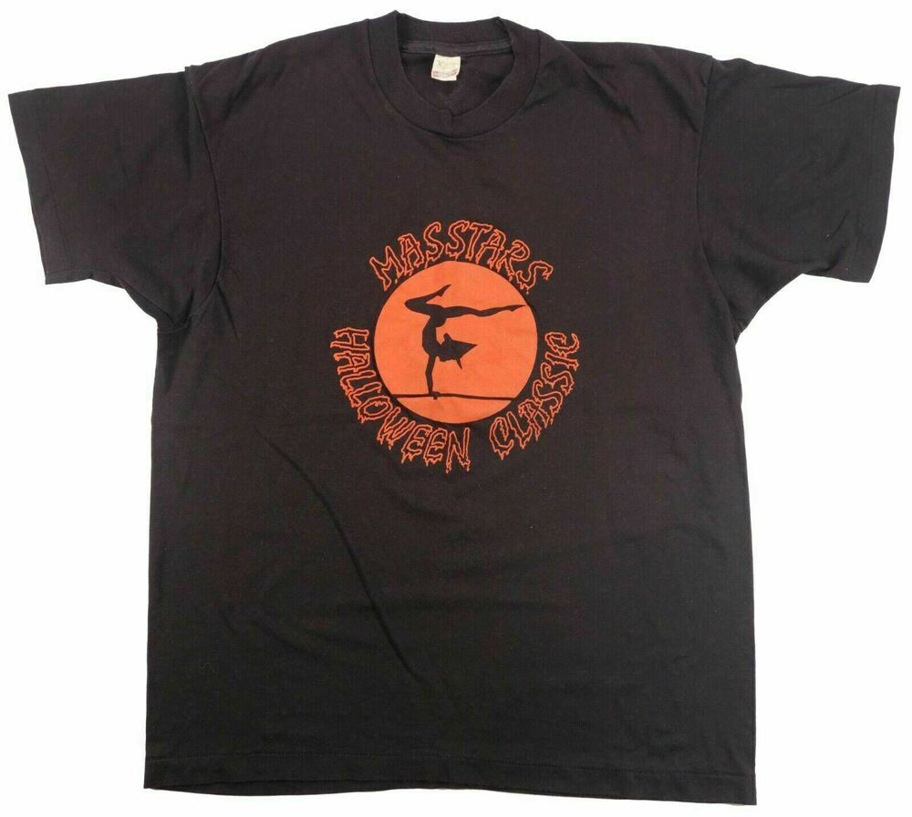 Masstars Halloween Klassische Vintage Hexe Yoga Gymnastik Ma Unisex T-Shirt