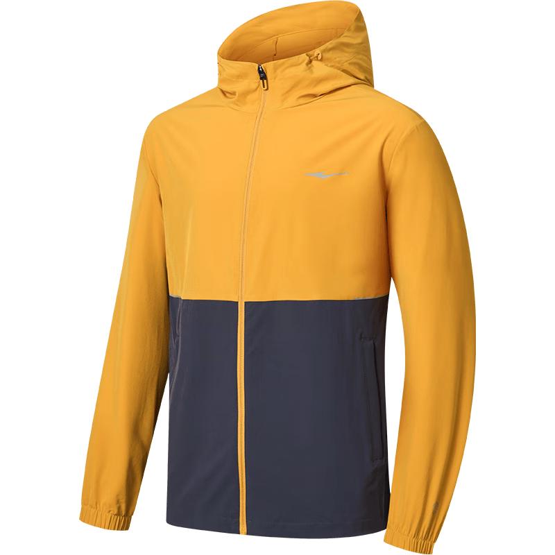 Erke Men's Waterproof Hooded Sports Windbreaker Jacket
