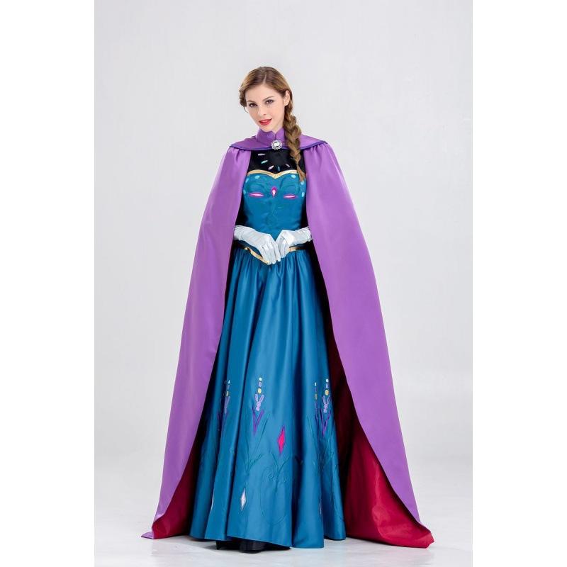 Rozen Elsa EA Ice Queen Bar Mitzvah Halloween Costume Anna Princess Dress Costume