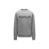 FW22 Letter Print Logo Label Crewneck Sweatshirt Men Sweatshirt Gray H10918G00013809KR989