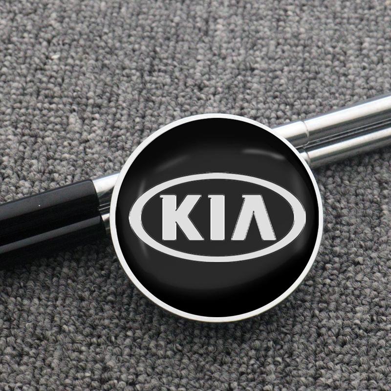 4PCS/SET 60mm Cache-moyeux de voiture Cache central de roue de voiture Enjoliveurs Accessoires auto Pour KIA Sportage Rio Ceed Proceed Sorento Picanto Optima Niro