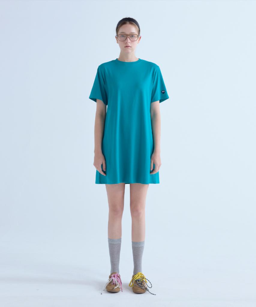 Boyeon Mini Dress Green 0198