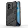 For IQOO Z9 Turbo Case For IQOO Z9 Turbo Cover 6.78 Inch Punk Armor Shockproof Hard Rubber Bracket Bumper For IQOO Z9 Turbo