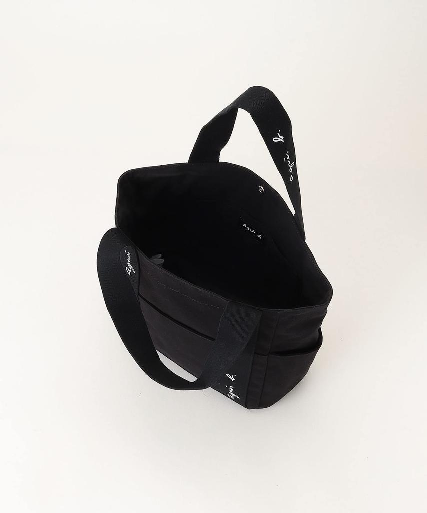 Tote Web Free [agnes B.] Bag, Exclusive, SAS22-01, Women's, Size, Black.