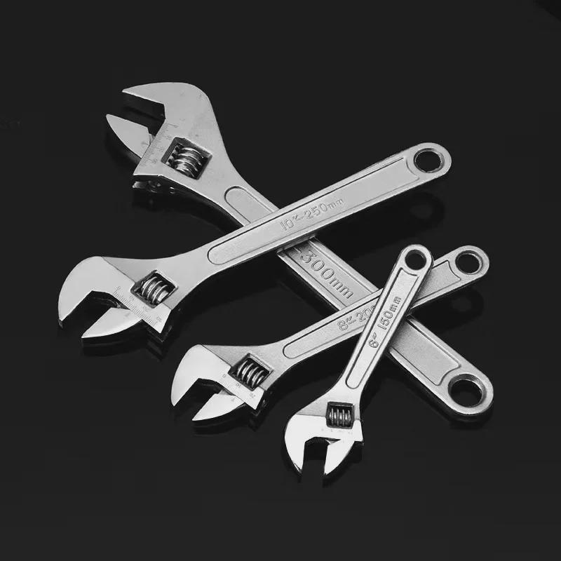 Adjustable Wrench Set: 6, 8, 10, 12, 15, 18, 24, 30 Inch Sizes