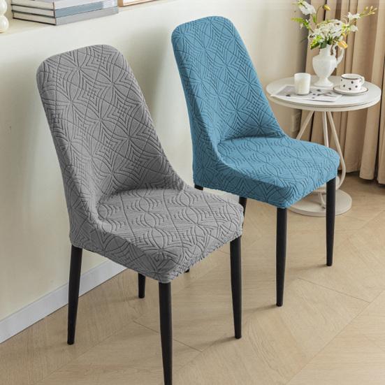 Chair Cover High Elasticity All-Inclusive Design Protective Fit Hidden Elastic Strip Less Slipping Super Soft Dining Chair Cover