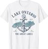 Lake Ontario Funny Vintage Lake Ontario Est 1615 T-ShirtQ