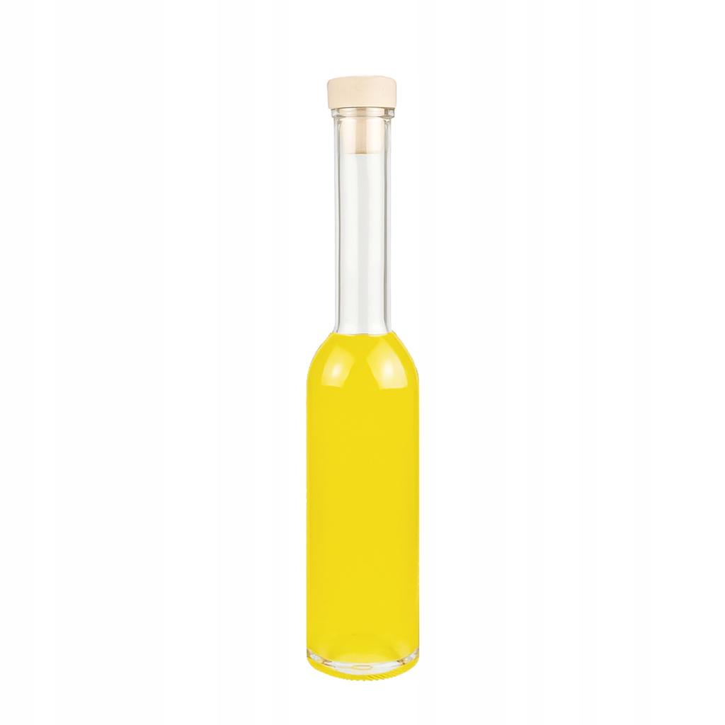 FENICE Glass Bottle 200ml + Cork FOR LIQUEURS, OLIVE OIL, JUICE, WINE, SYRUP