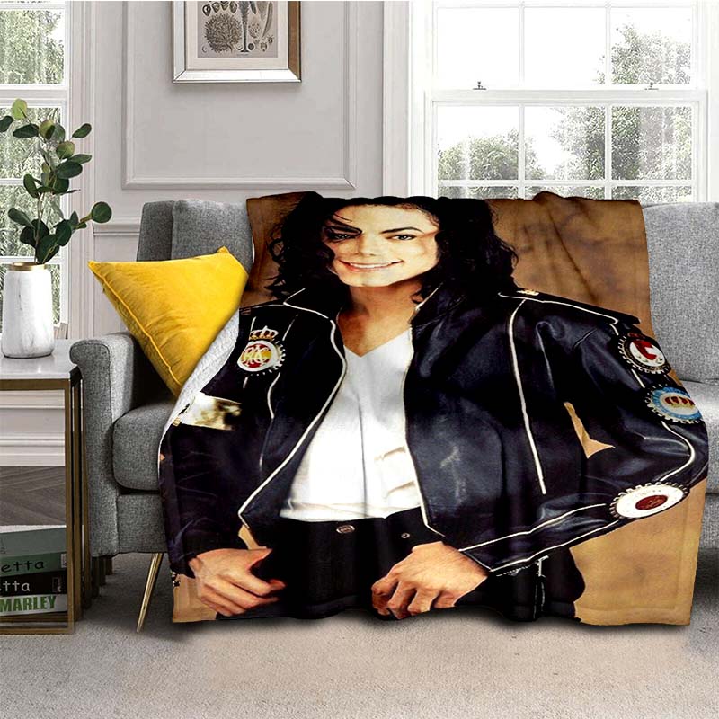 Erhältlich in verschiedenen Größen, diese hochauflösend bedruckten Decken mit M-Michael J-Jackson Motiv sind weich und bequem, individualisierbar