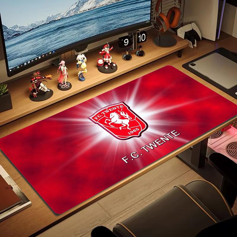 Twente FC Mouse Pad Large Gaming Table Cushion Non-slip Laptop Tablet Big Mousepad XXL Mat Mini PC Playmat With Lock Edge_xia
