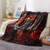 Tiger Print Flannel Blanket, High Quality Comfortable for All Seasons, Home Decor, Warmth and Comfort, Perfect for Christmas Gifts