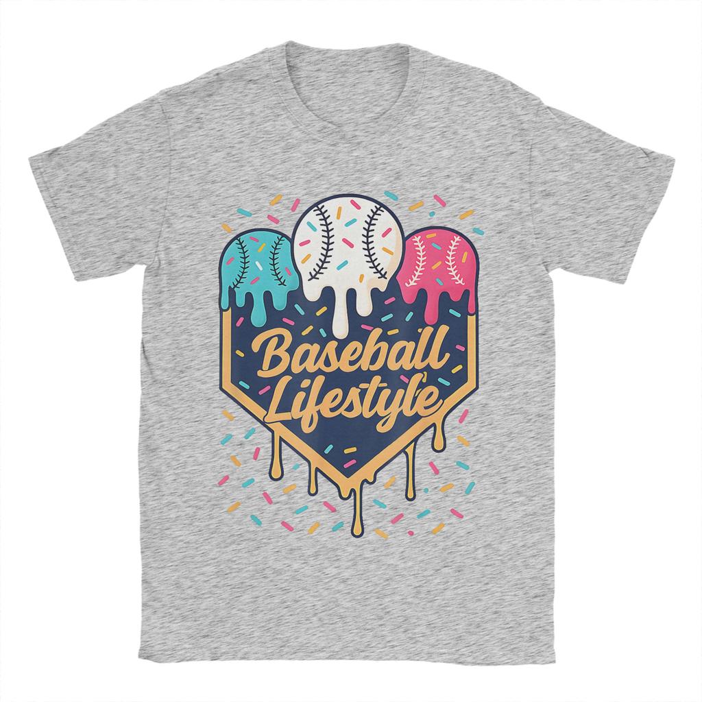 Baseball Life Style 101 Apparel Youth Drip Baseball TShirt Summer  Fashion T Shirts Unisex Cotton O Neck Y2K Funny Tops