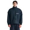 Quiksilver Washed Nylon Tussah Loose Fit Zip Jacket Men's Fleece-Lined (QJK244085 BLK)