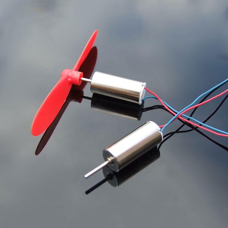 DC 3.7V 45000RPM Micro DIY Helicopter Coreless High Speed Motor No Propeller for Micro 4 Axis Aircraft Quadcopter Drone