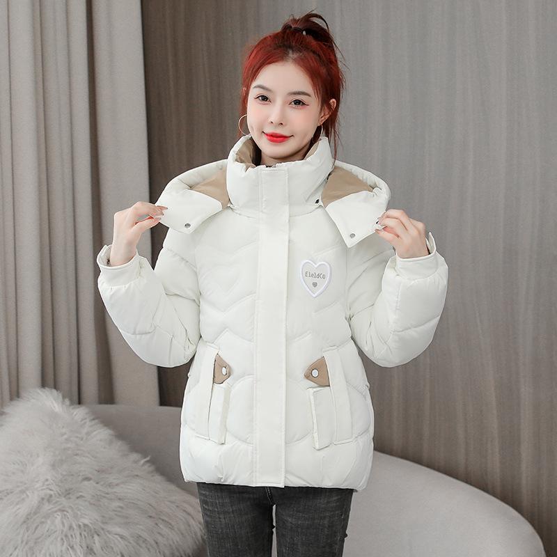 Short Cotton Jacket Women's 2025 New Thickened Winter Padded Jacket Korean Version Loose Winter Women's Jacket Cotton Jacket