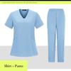 Unisex Quick-Drying Dental Clinic Scrub Suit and Surgical Gown
