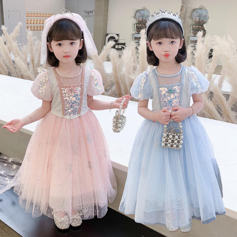 Fairy Tale Princess Dress: Alice Bell Puff Tulle Skirt Ballet Costume for Girls - Summer Leotard Dance Outfit