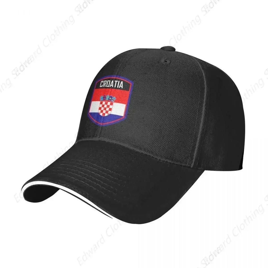 Croatia Flag Emblem Baseball Cap Sun Hat For Children Sun Hat Sports Cap Golf Men Women's