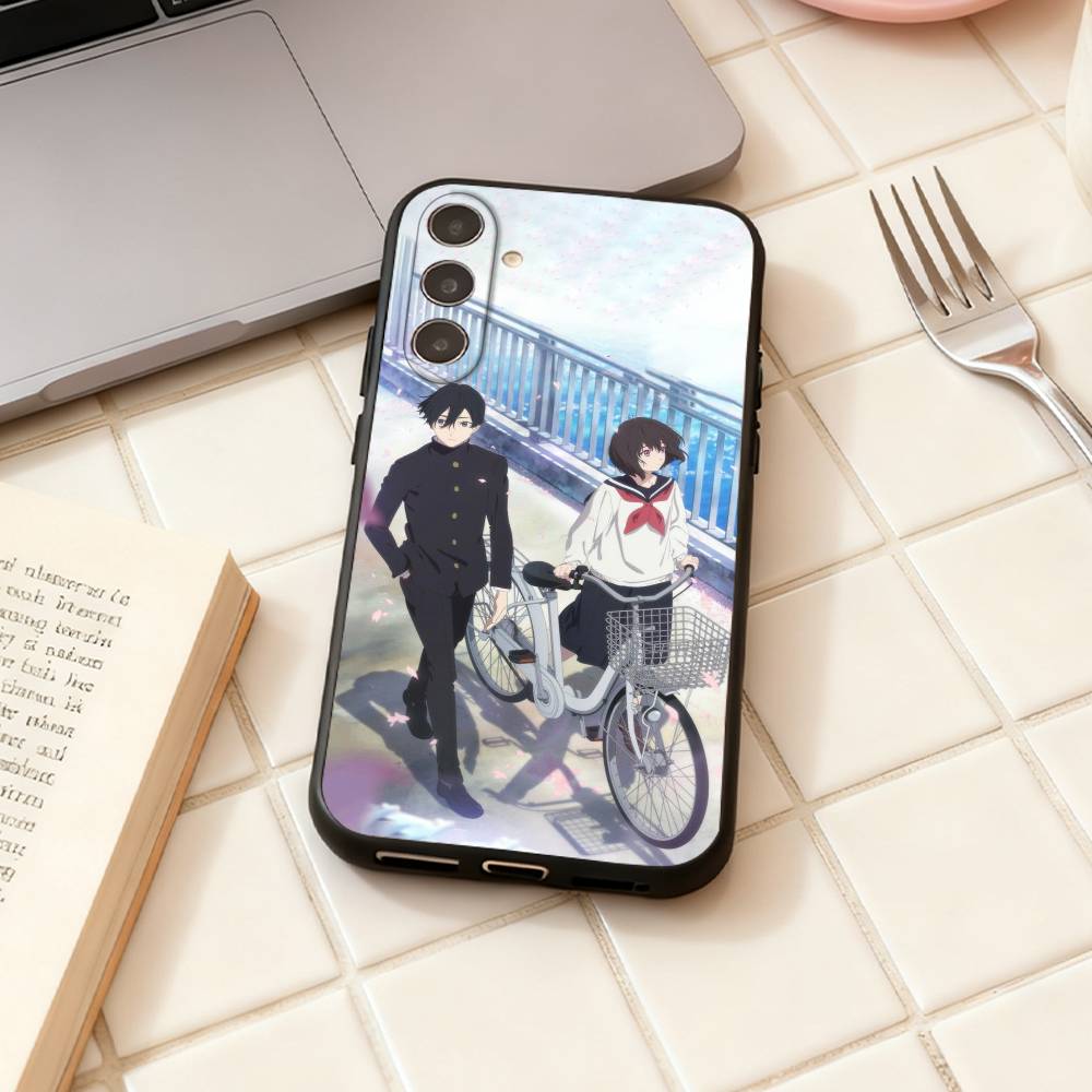 Anime S-Shoushimin phone Case For Samsung Galaxy A73,A72,A71,A70,A53,A52,A51,Others Soft Black Shell
