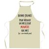 Kitchen Apron - Maurice « It Doesn't Exist » - Humorous Pattern - Cotton - Printed In France