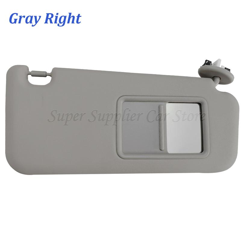 Left or Right Sunroof Sun Visor Accessories For Toyota RAV4 2006 - 2012 Replacement Shield Sunshade Auto Sunvisor 74320-42501-B2