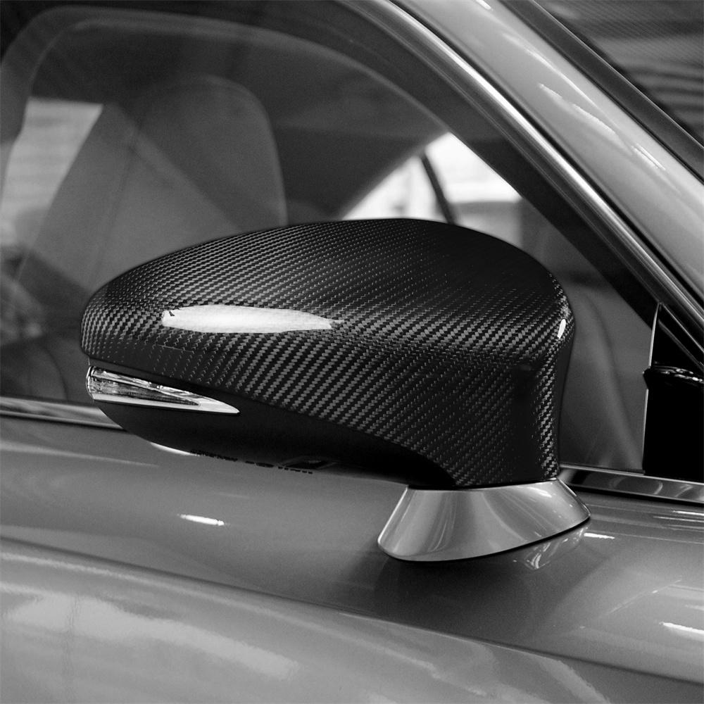 CARBONFASER-SEITENSPIEGELKAPPEN PASSEND FÜR LEXUS IS200t IS250 IS350 nur LHD