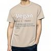 Solid Color Men Oneck t shirt Casual Vegan Definition Protein Question Daily Humor TShirt Minimalist Men Teeshirt Mens Tshirt
