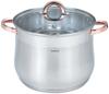 Large Professional Steel Pot 10.7L 26cm Rose Gold KLAUSBERG KB-7794
