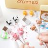 2pcs A Cute Cartoon Data Cable Protective Cover Mobile Phone Charging Cable Anti-break Protector Headphone Cable Protective Shell