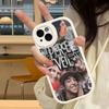 Classic Band P-Pierce T-The V-Veil Leather Phone Case For IPhone 16 15 14 13 12 11 Pro Max Plus Shockproof Cover