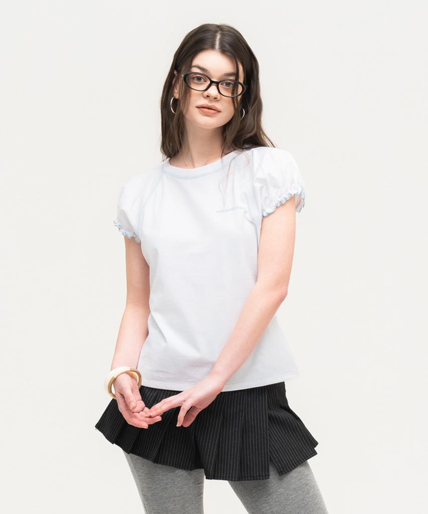 Ipiti Puff Sleeve Top (White)