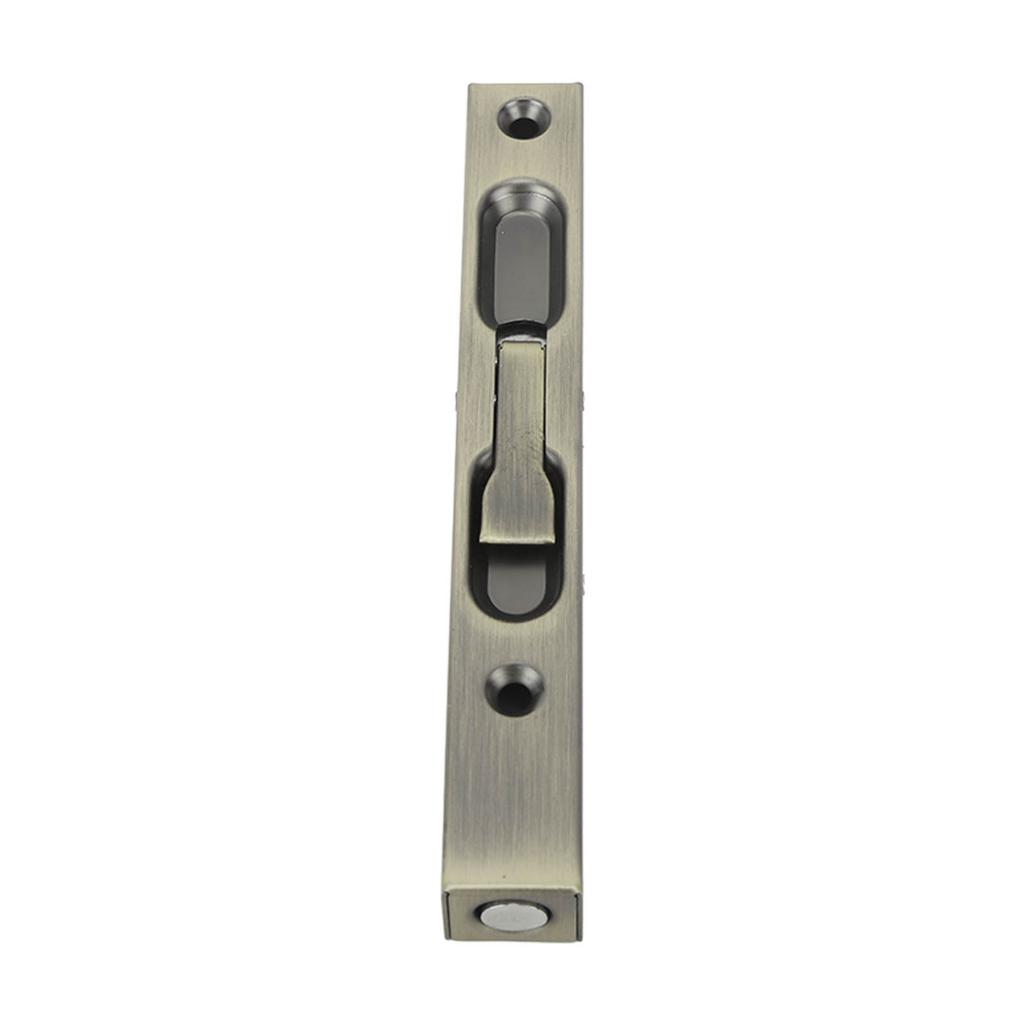 Slide Latch Slide Lock Thicken Aluminium Alloy Hidden Tube Easy Operation Slide Security Latch for