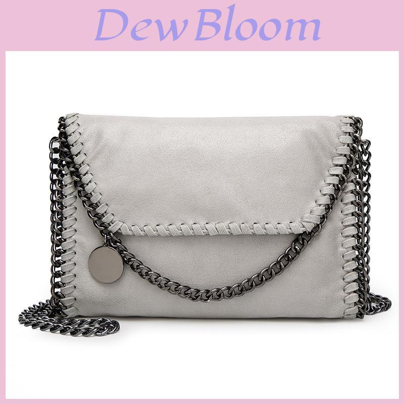 Elegant Fashion Women Message Zipper Portable Chains Soft Shoulder Handbags Totes