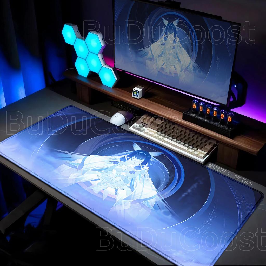 Anime Søt Columbina Musematte Sklisikker Gummi Gaming Genshin Impact Musematte Tastaturmatte Datamaskin PC Bærbar PC Matte XXL Skrivebordsmatte