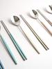 Surfinia Color Ceramic Stainless Steel Spoon Set