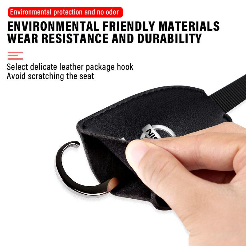 Auto Interior Organizers Hooks Car Back Seat Hook Headrest Hanger For Nissan Nismo Tiida Sylphy Teana Almera Qashqai J10 J11