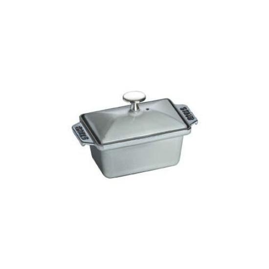 Staub Terrine Black Terrine Pot Pot IH Compatible Japanese Specialty "Half 15x11cm" [Authorized Product] 40509-571
