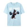 Go Hard Or Go Home Doberunisexn Dog Weightlifting Fitness Gym Casual Unisex Tshirt Wholesale Unique Cotton Unisex Tops Tees