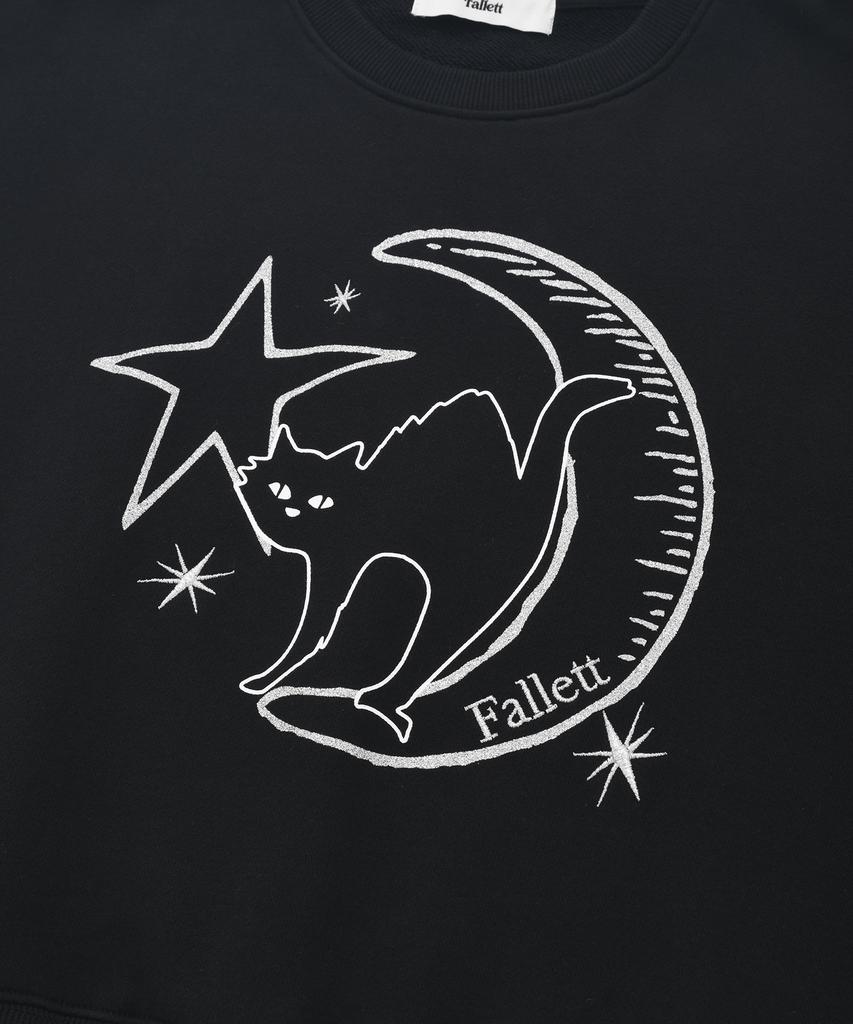 FALLETT Moonlight Nero Sweatshirt Black