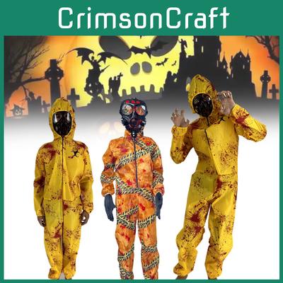 Adult And Kids Cosplay Costume Stylish Zombie Crisis Biohazard Outfit For Parties