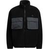 Originals Trefoil Effen Kleur Sport Fleece Jas Heren Jassen Zwart IC8162