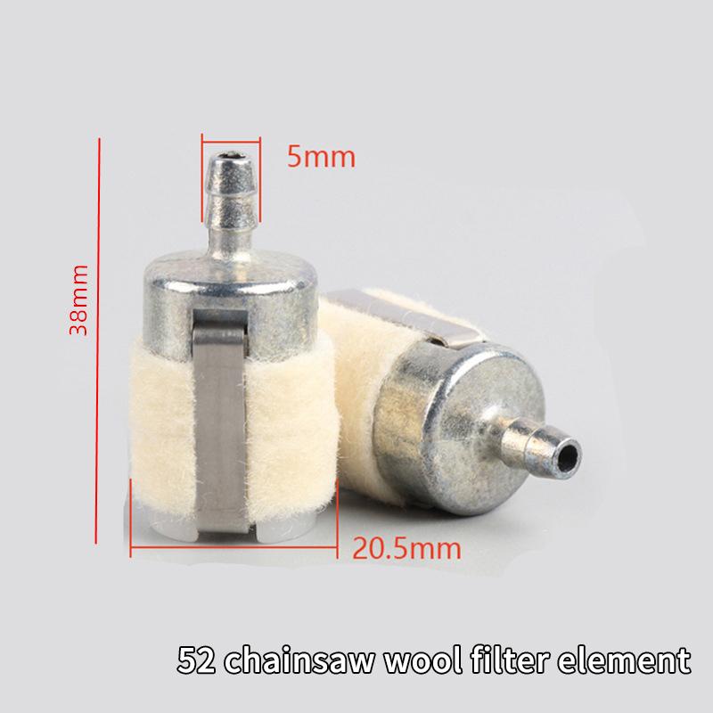 5/10Pcs Fuel Filter With Excellent Filtering Effect Is Suitable For Garden Machinery Equipment Brush Cutters And Chainsaws