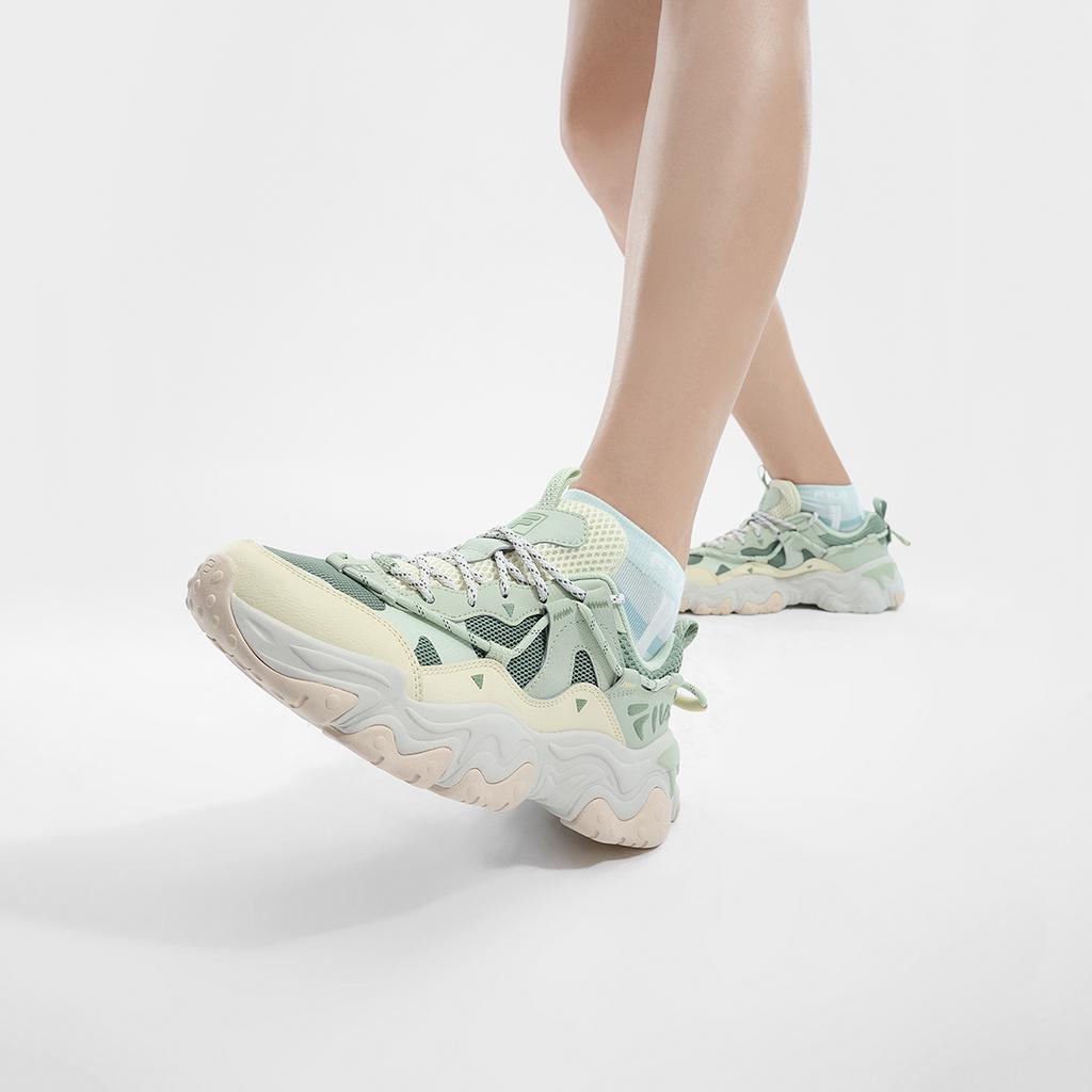 FILA FLUID 5 Cushioning, Wear Resistant Low top Casual Shoes Women's Green F12W422103FMB
