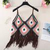 Ethnic Style Handmade Crochet Tassel Suspenders - Bohemian Vacation Vest