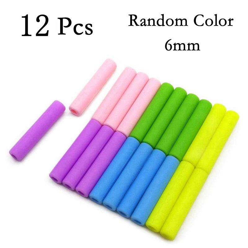 12-Pack Reusable 304 Stainless Steel Straws with Case Long Drinking Straw for 30 Oz and 20 Oz Tumblers Cups Cocktail Metal Straw